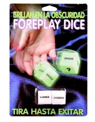 Small Image for Foreplay Dice - Spanish Version - Each