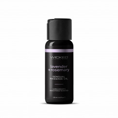 Lavender + Rosemary Massage Oil 4oz Tester - Minimum Purchase Required