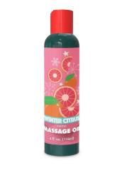 Holiday Massage Oil, Winter Citrus, 4oz