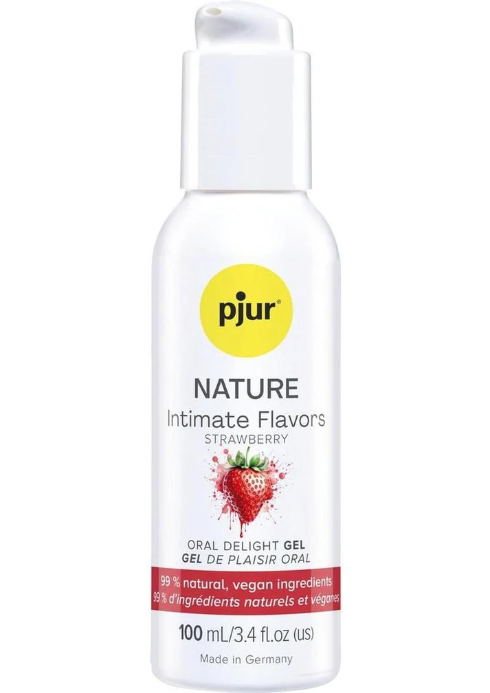 Pjur - Pjur Nature Intimate Flavors Strawberry Oral Delight Gel 100 ml - Edible