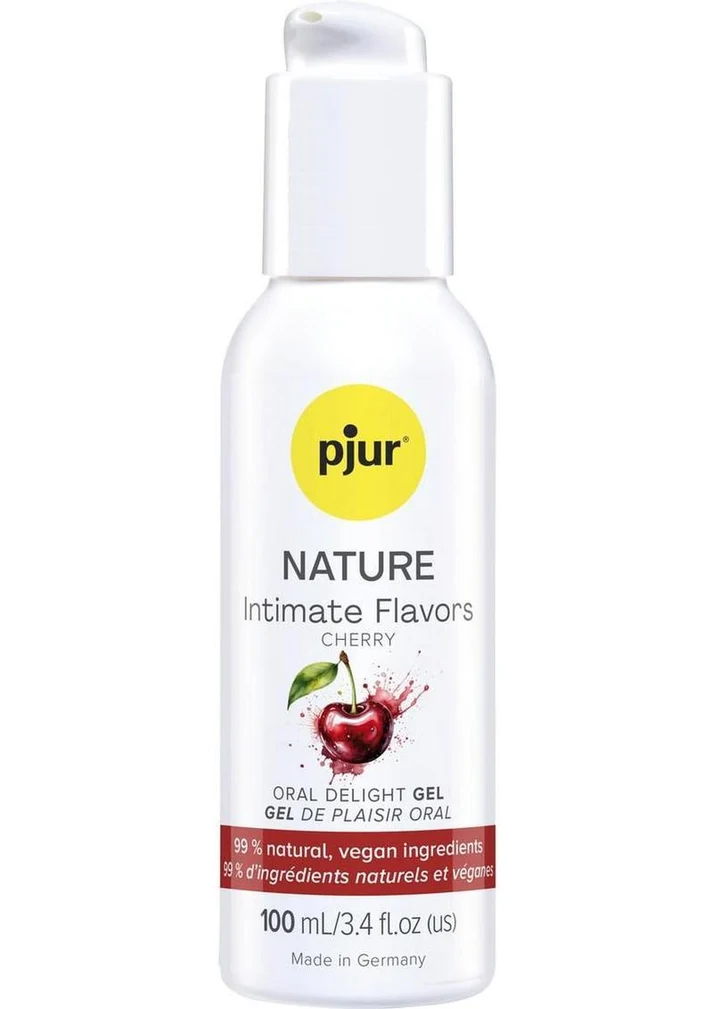 Pjur - Pjur Nature Intimate Flavors Cherry Oral Delight Gel 100 ml - Edible