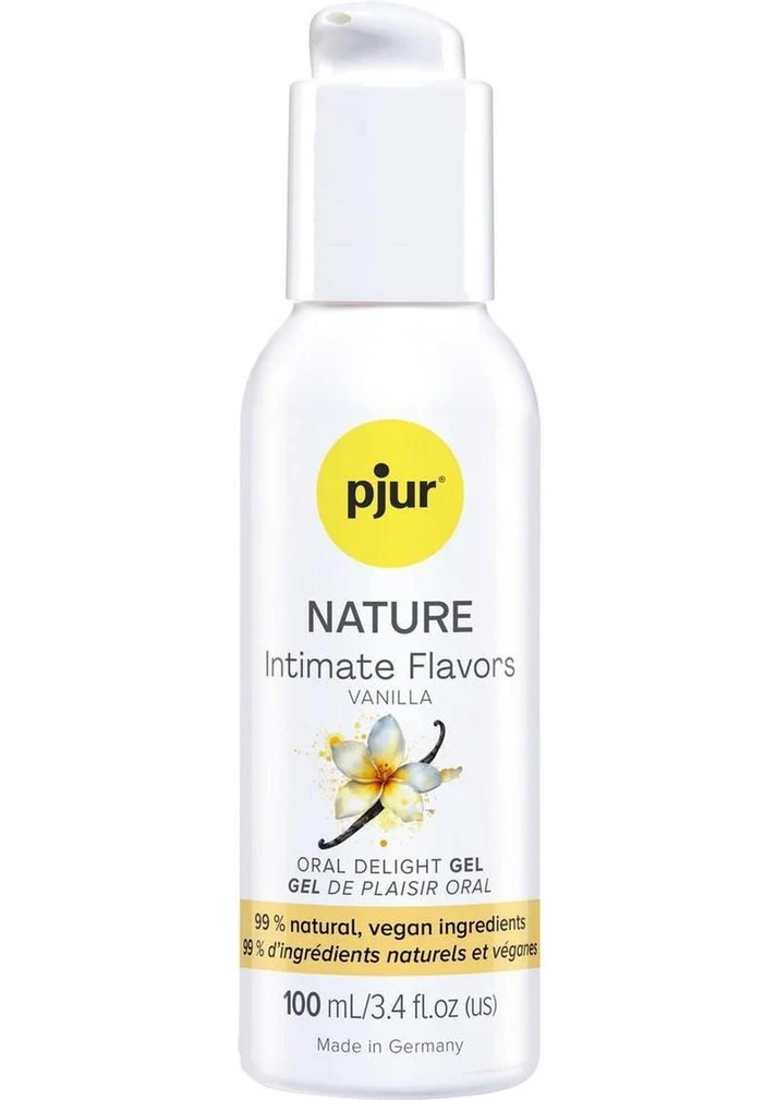 Pjur - Pjur Nature Intimate Flavors Vanilla Oral Delight Gel 100ml - Edible