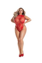 Milan Bodystocking Red Qs